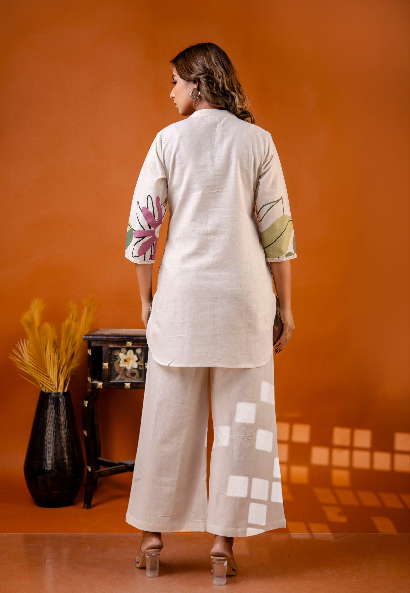 Artisan Bloom Handcrafted Cotton Flex Co-ord Set