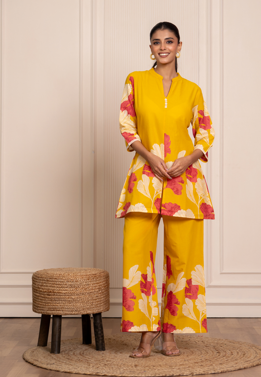 Marigold Muse Cotton Co-ord Set