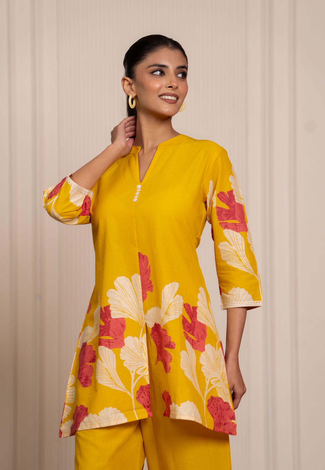 Marigold Muse Cotton Co-ord Set