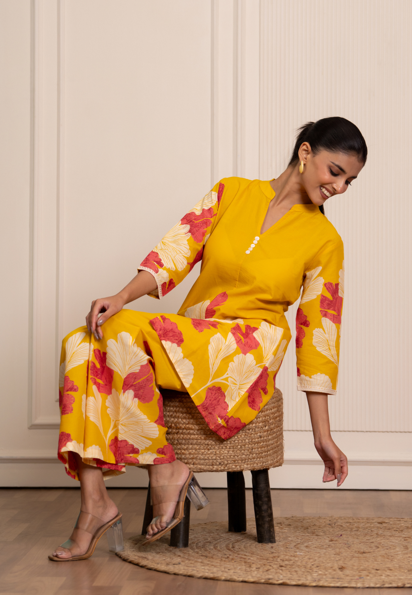 Marigold Muse Cotton Co-ord Set
