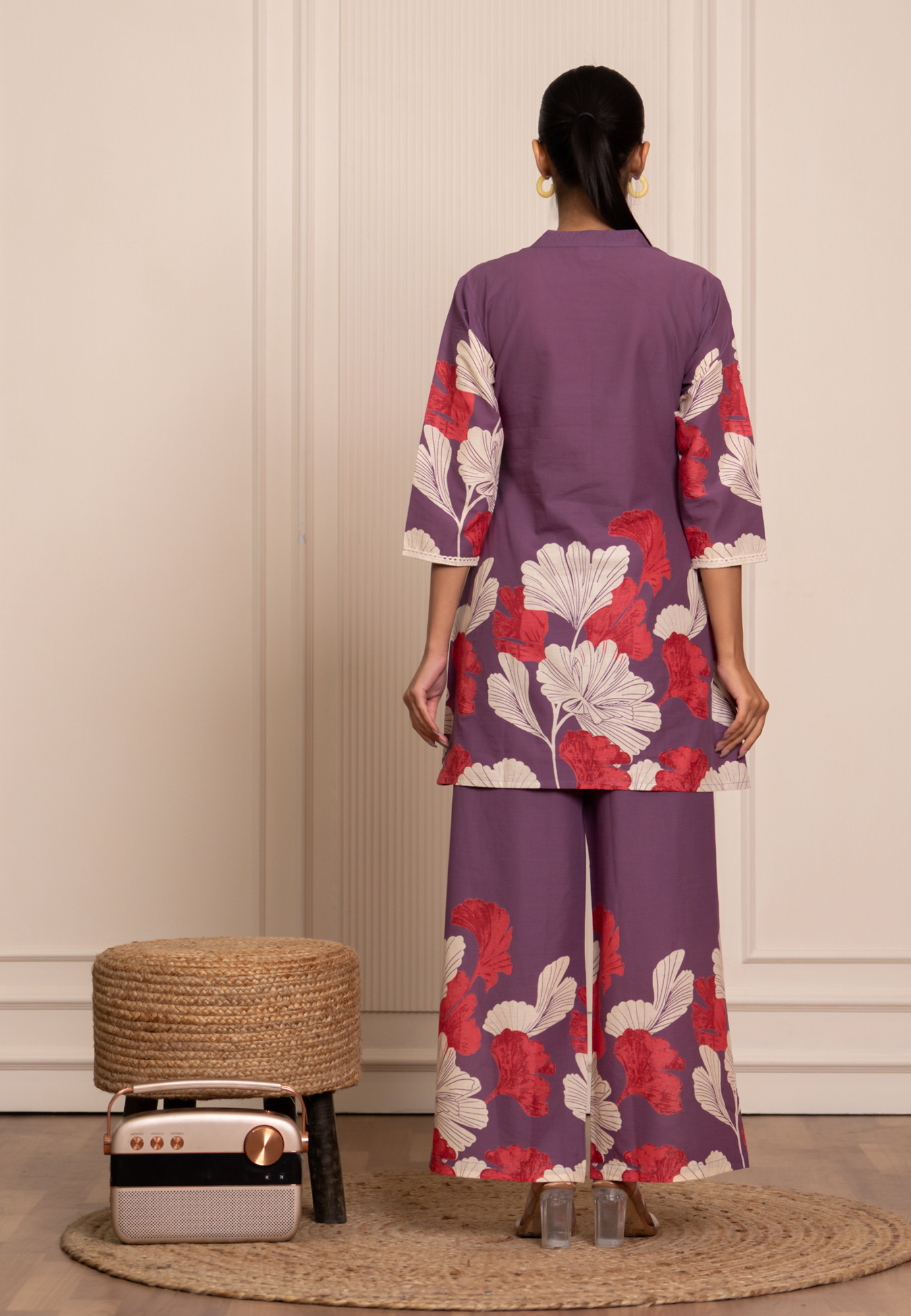 Royale Lavender Cotton Co-ord Set